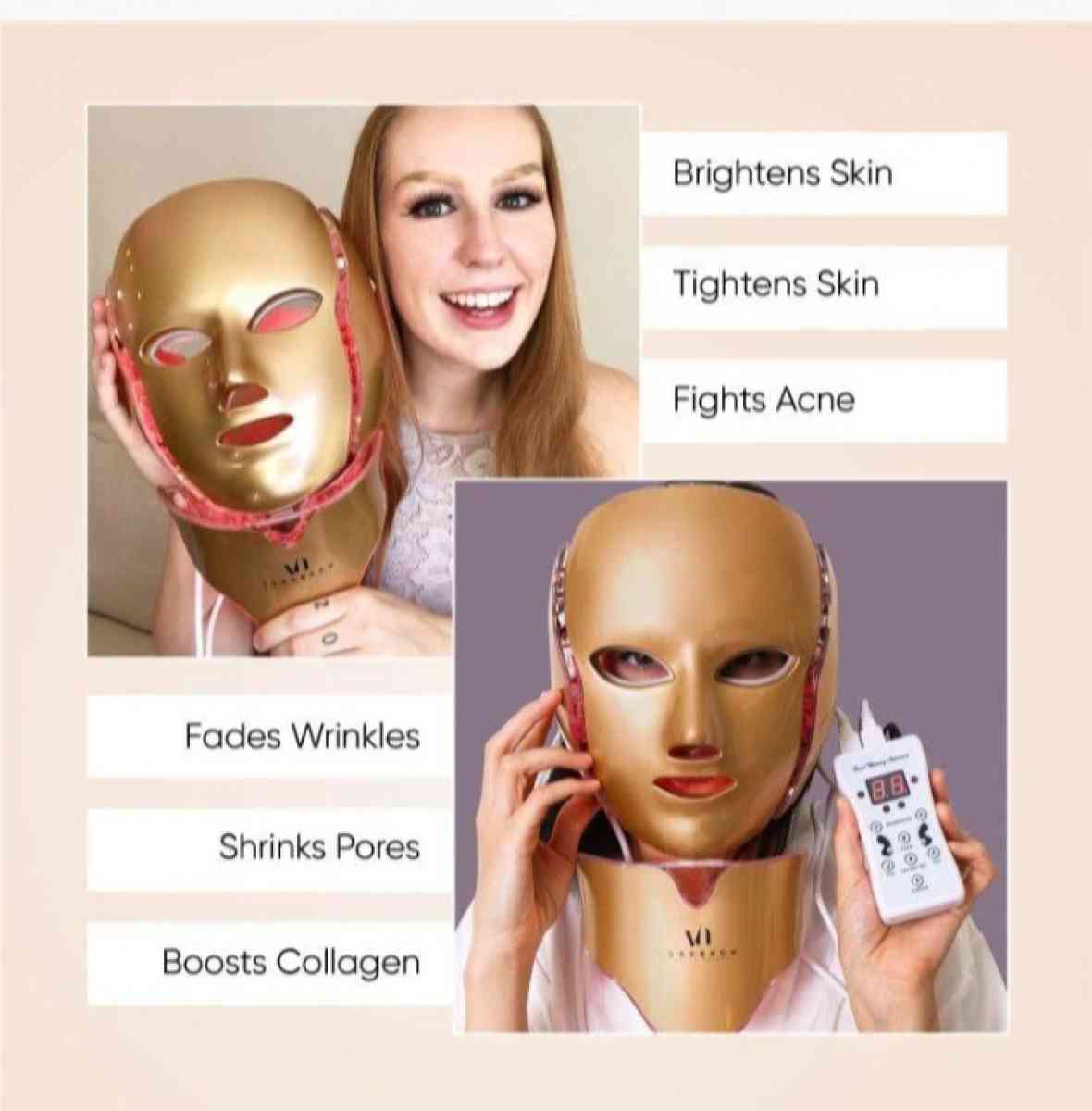 VogueNow Dermawave Photon Mask