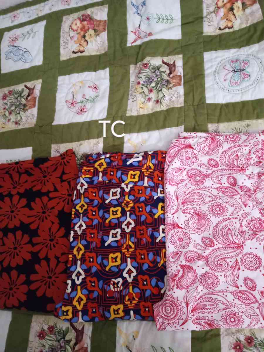 Brand New LuLaRoe TC Leggings 10 each fit size 12 to 18