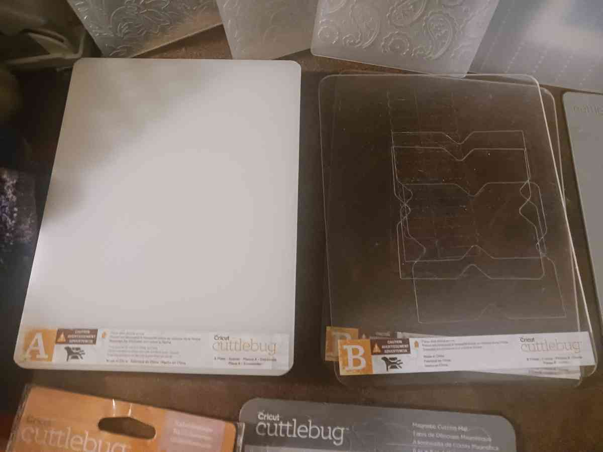 Lot of Cuttlebug Items