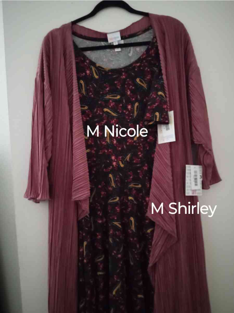 NWT LuLaRoe Dresses and Covers 40 each outfit