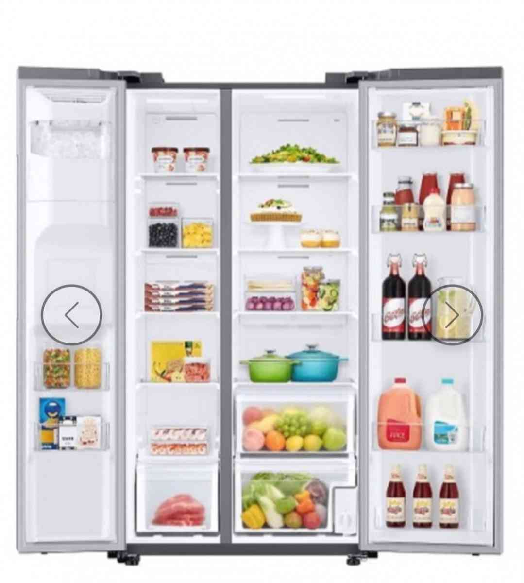 Samsung refrigerator with French doors