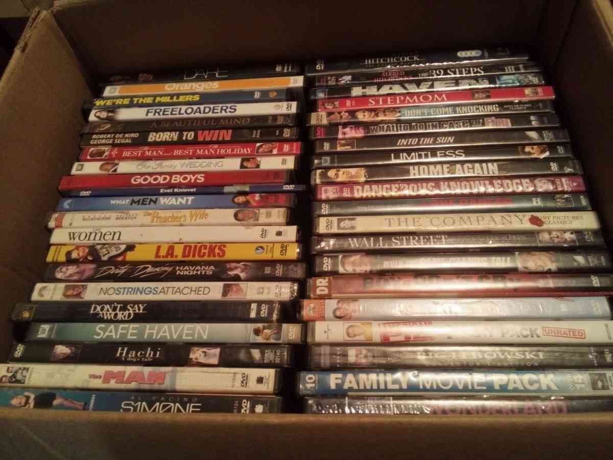 45 DVDs