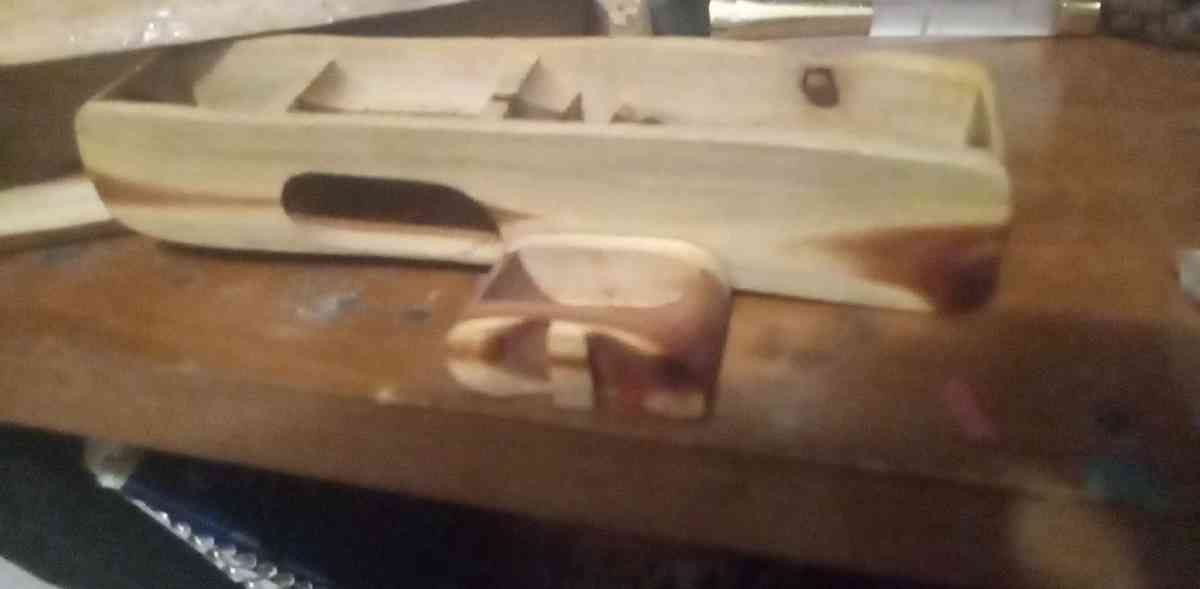 hand made cedar jewelery box with secret stash behind drawer