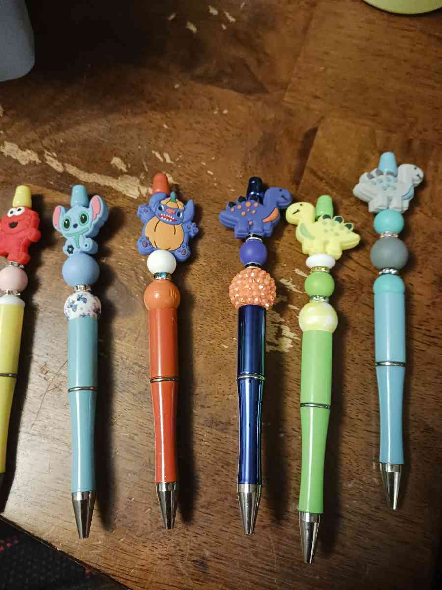 pens and cups and keychains