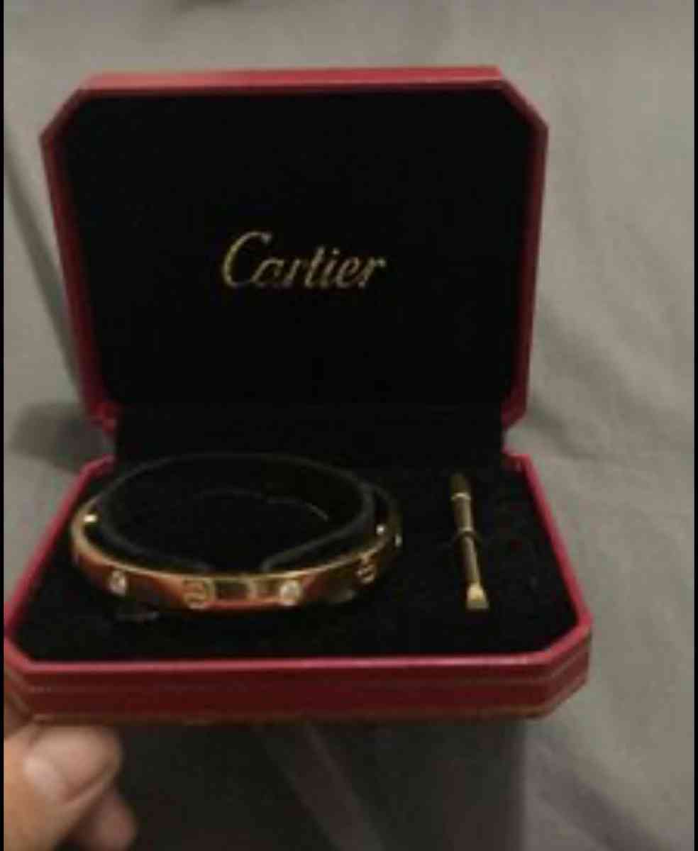Cartier love bracelet