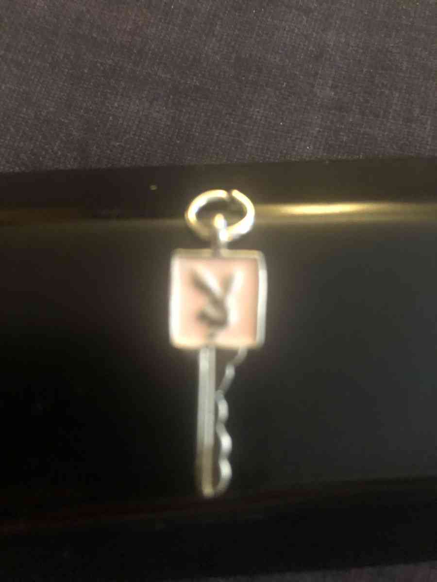 playboy bunny earrings and charm