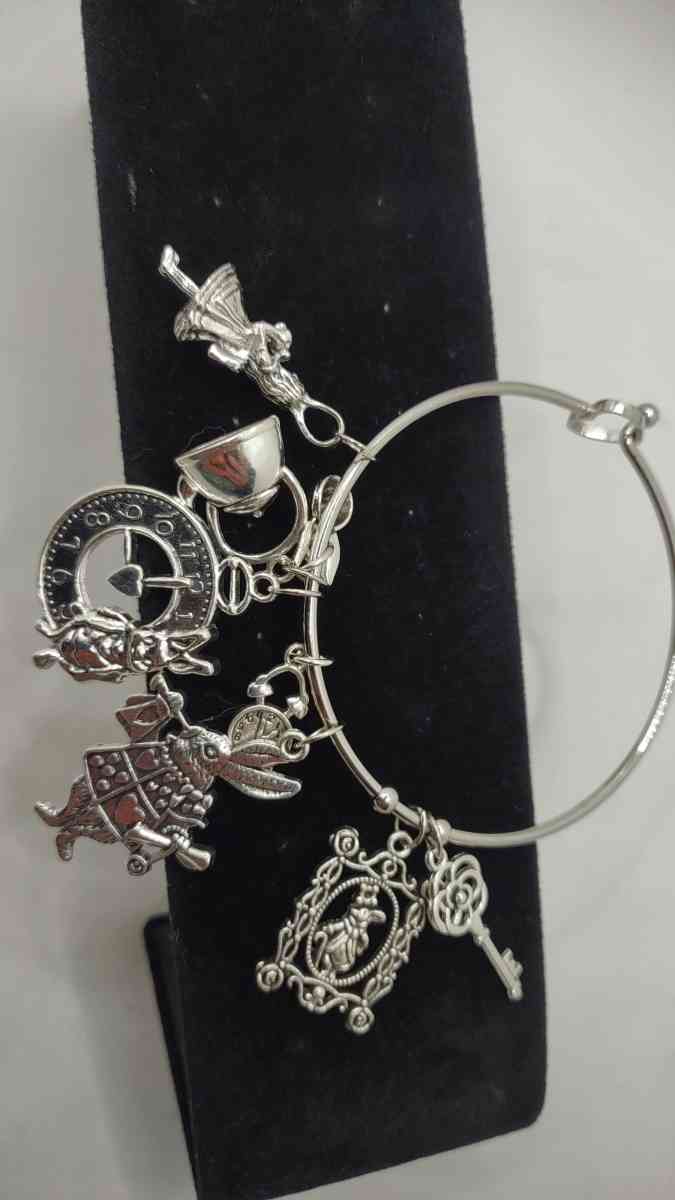 fairy tale silver charm bracelet