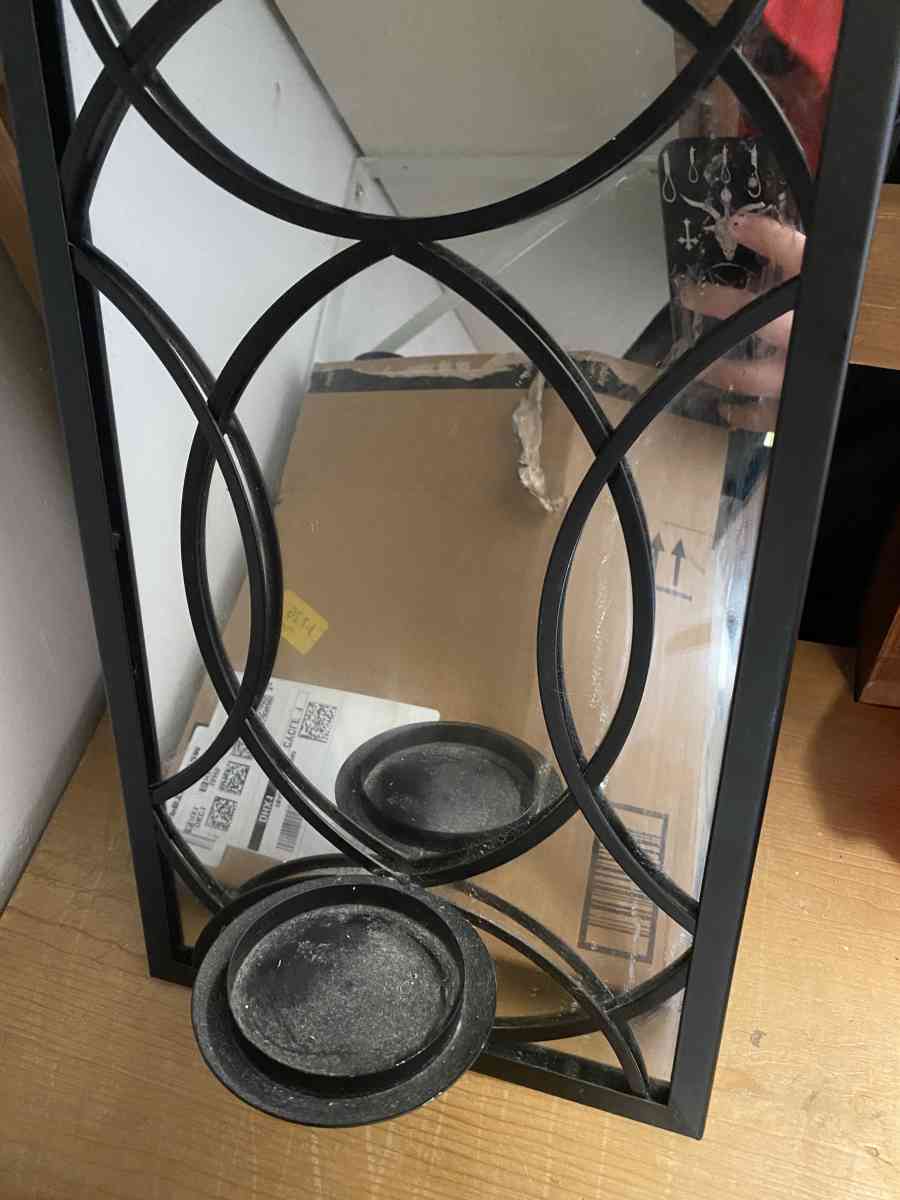 mirrors with candle holders