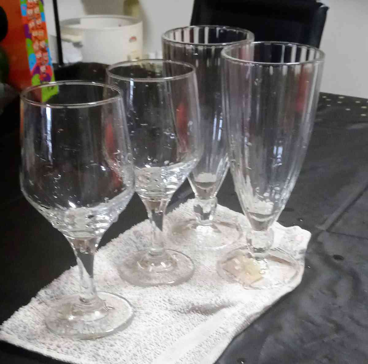 copas de cristal
