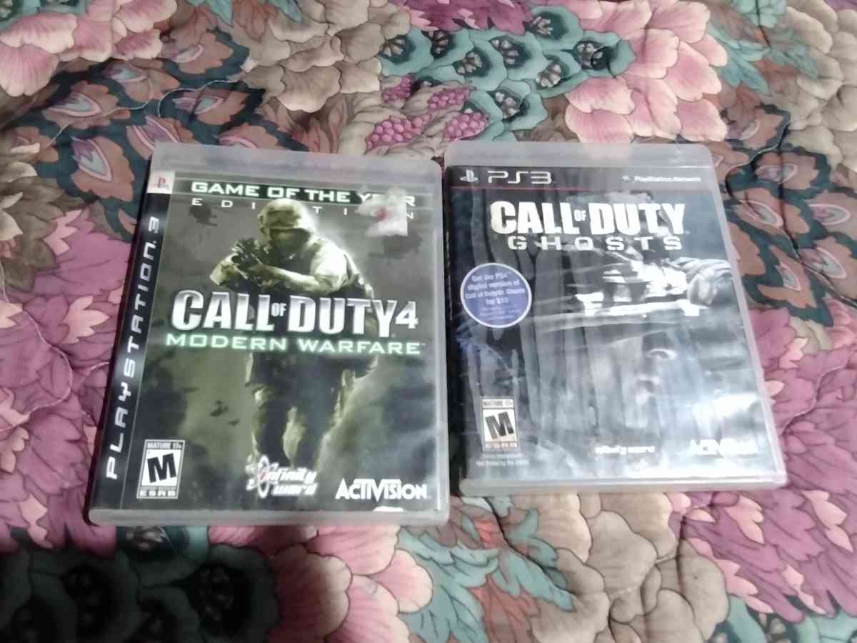 PlayStation 3 call of duty modern warfare  Ghost
