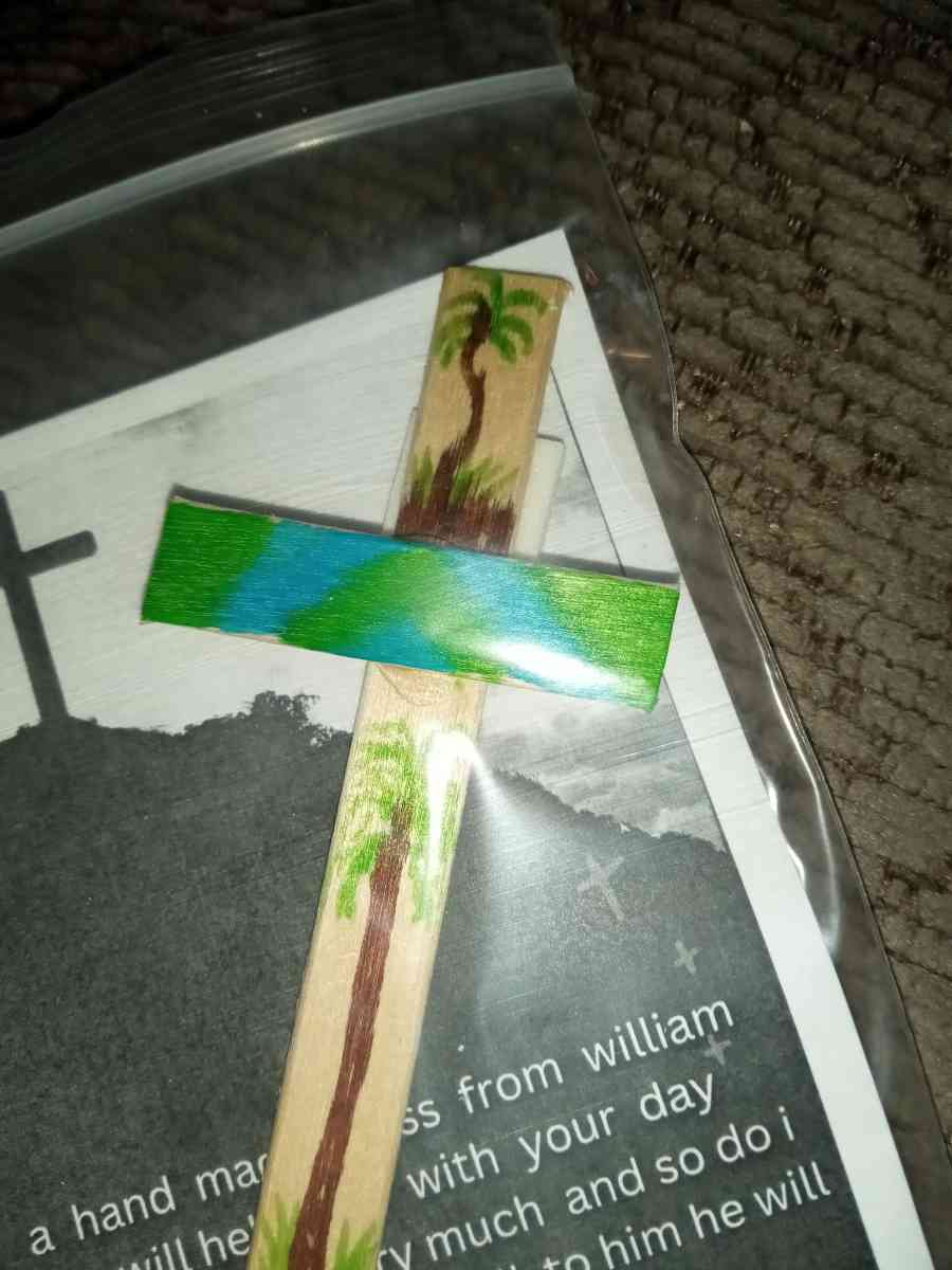 hand made crosses 3 each