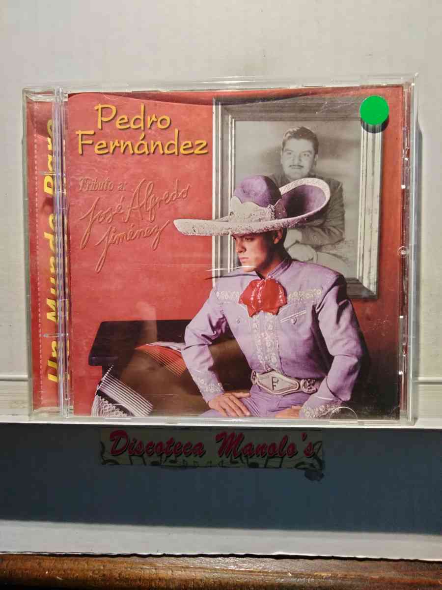 PEDRO FERNANDEZ TRIBUTO A JOSE ALFREDO JIMENEZ CD USADO