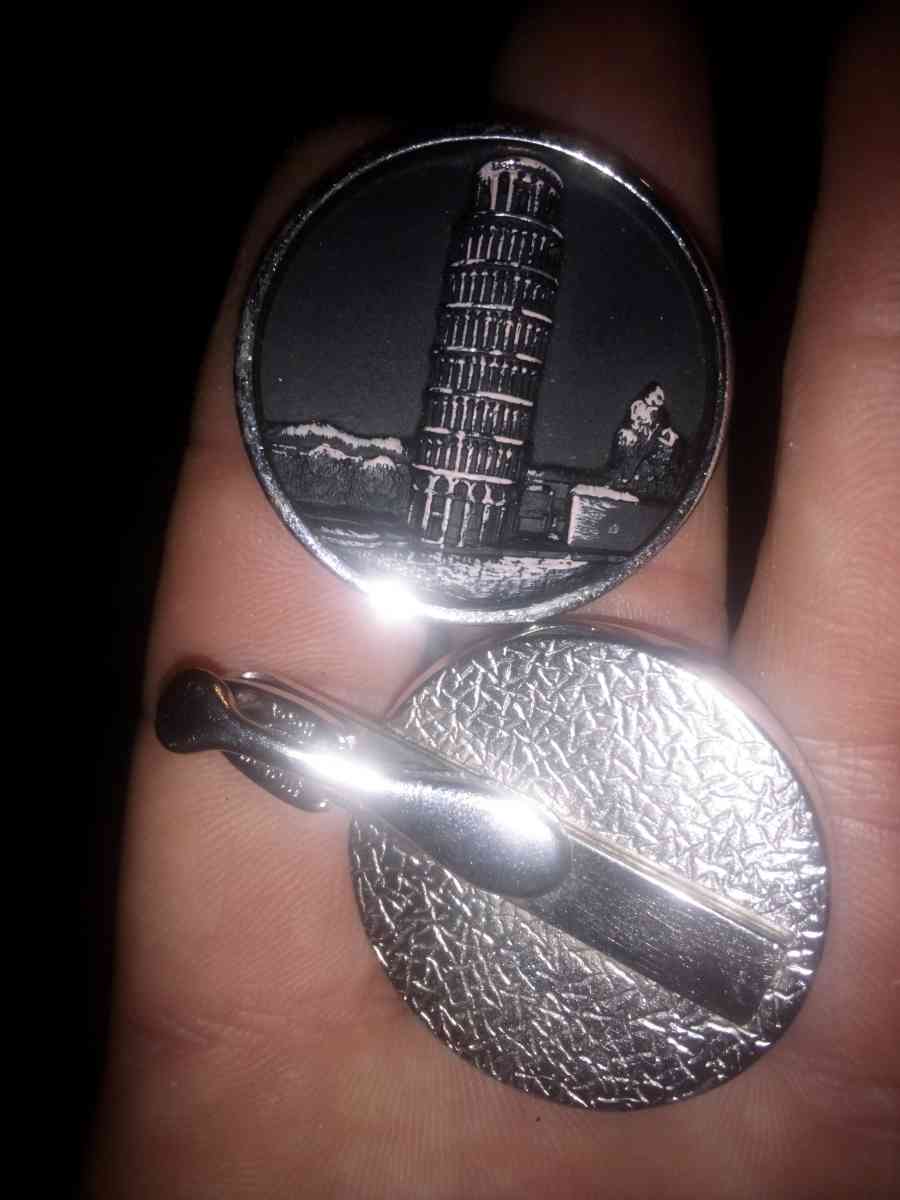cuff links tie clip