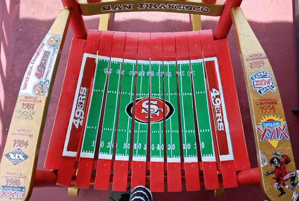 Custom Sports Teams Ultimate Fan Rocking Chair