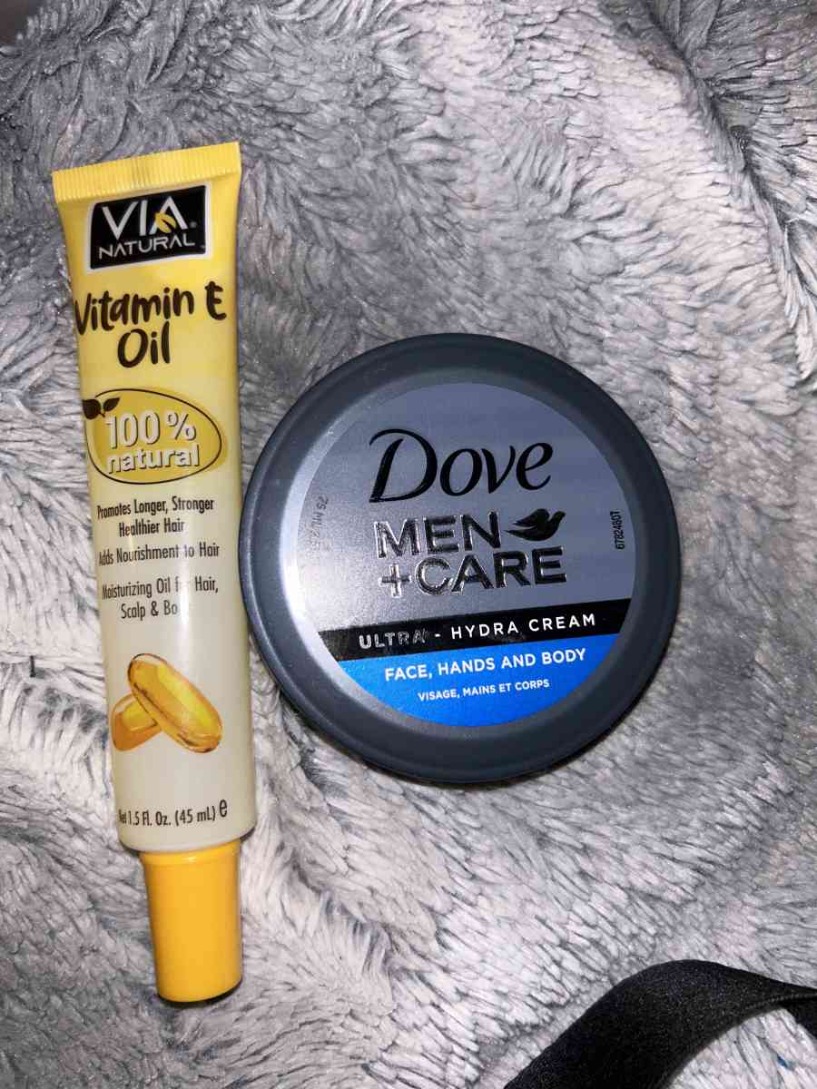 mens lotion oil set of two