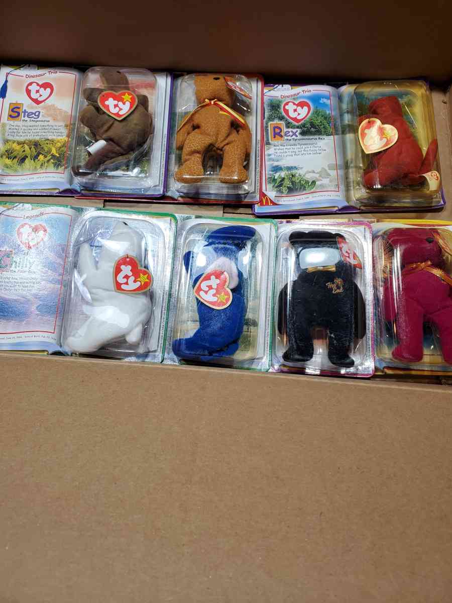 ty plush Beanie Babies
