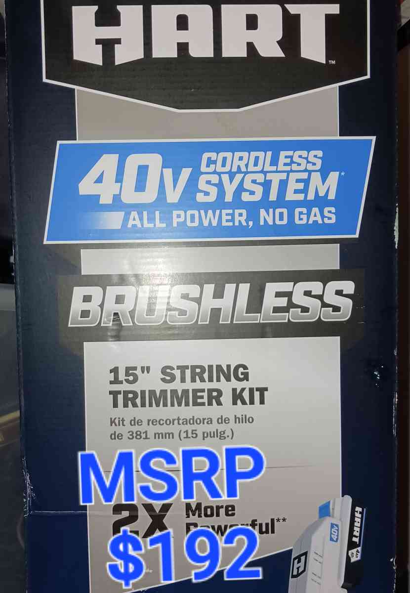 Hart string trimmer kit