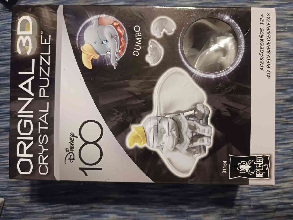 3d puzzles Little Mermaid Dumbo Micky and Mini Mouse