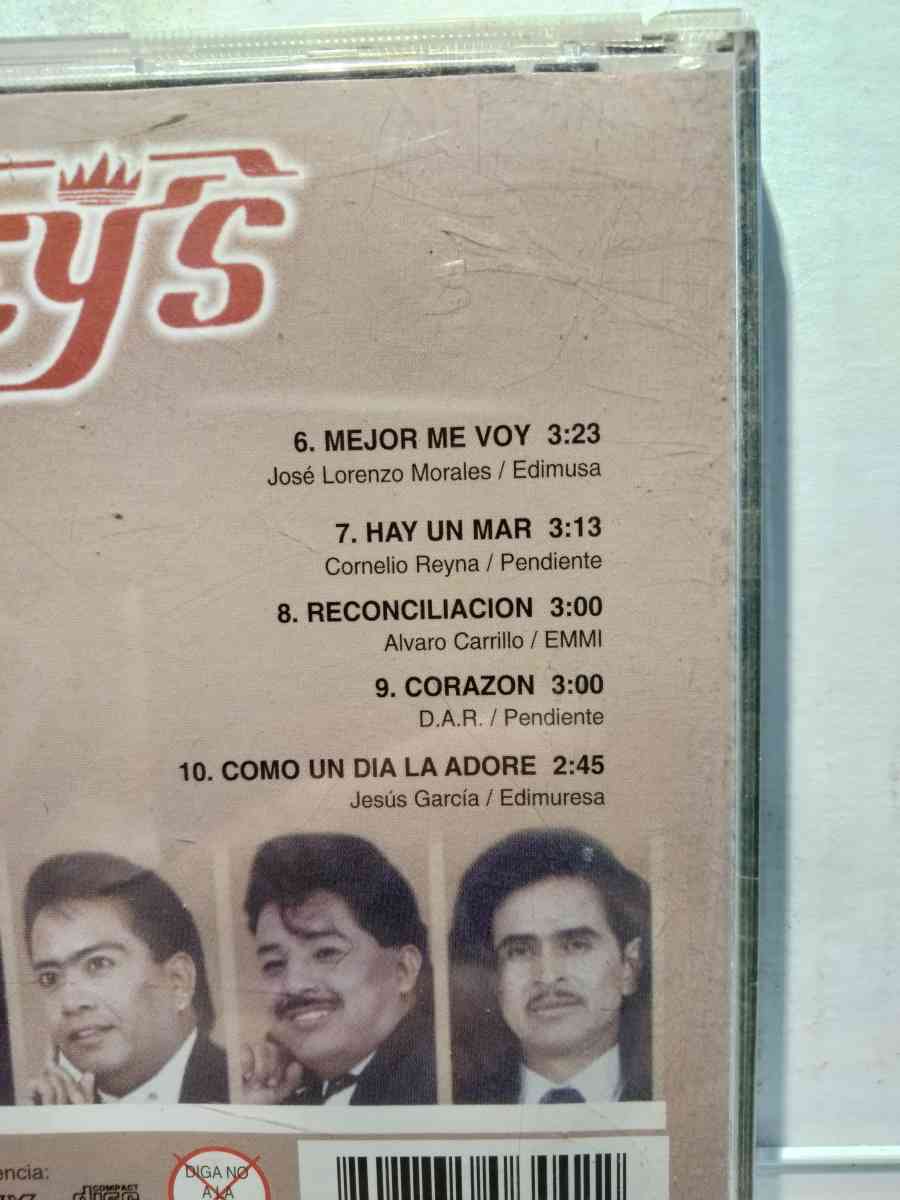 LOS GREYS RANCHERAS DE PEGUE CD USADO EN EXC COND