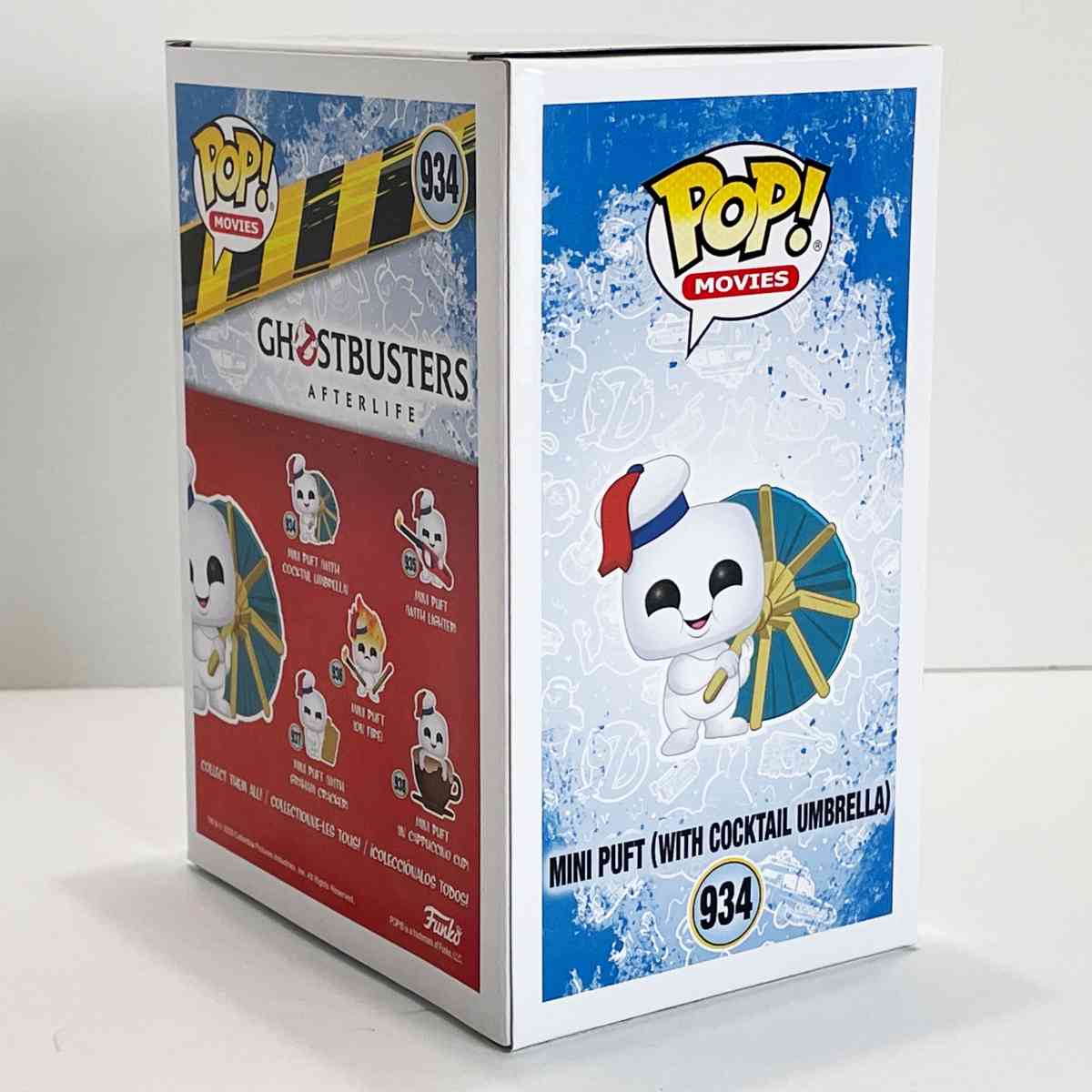 934 Mini Puft w Umbrella Funko Pop Ghostbusters MIB