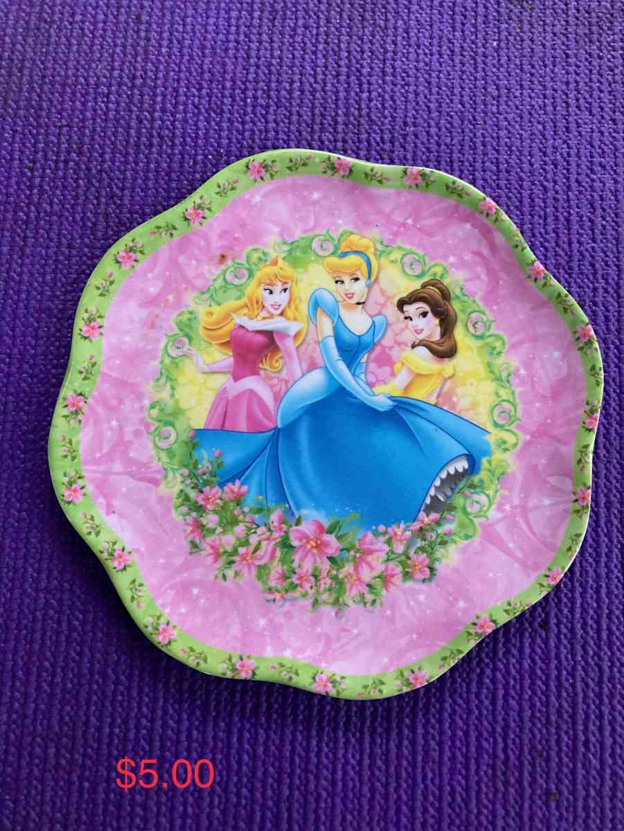 Disney Princess plate