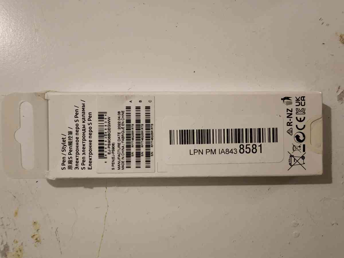 Genuine Samsung Galaxy S22 Ultra S Pen with Bluetooth