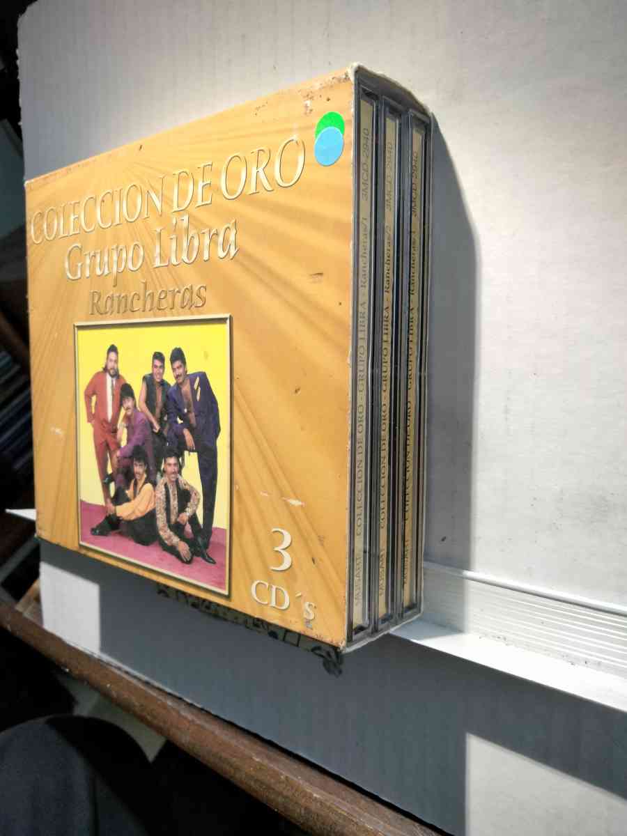 GRUPO LIBRA RANCHERAS COLLECCION DE 3 CDS USADOS EN EXC COND