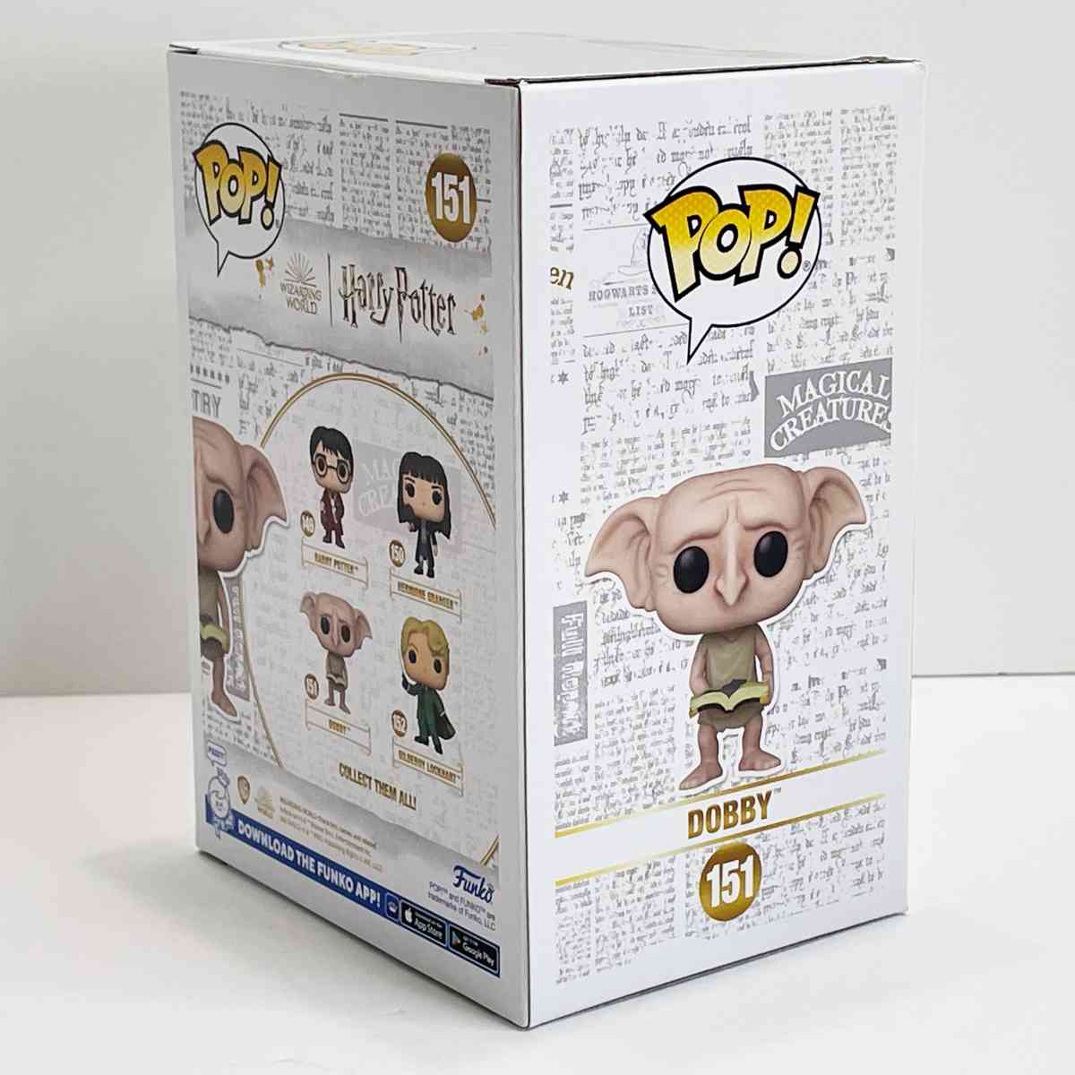 151 Dobby Harry Potter Funko Pop Chamber of Secrets NIB