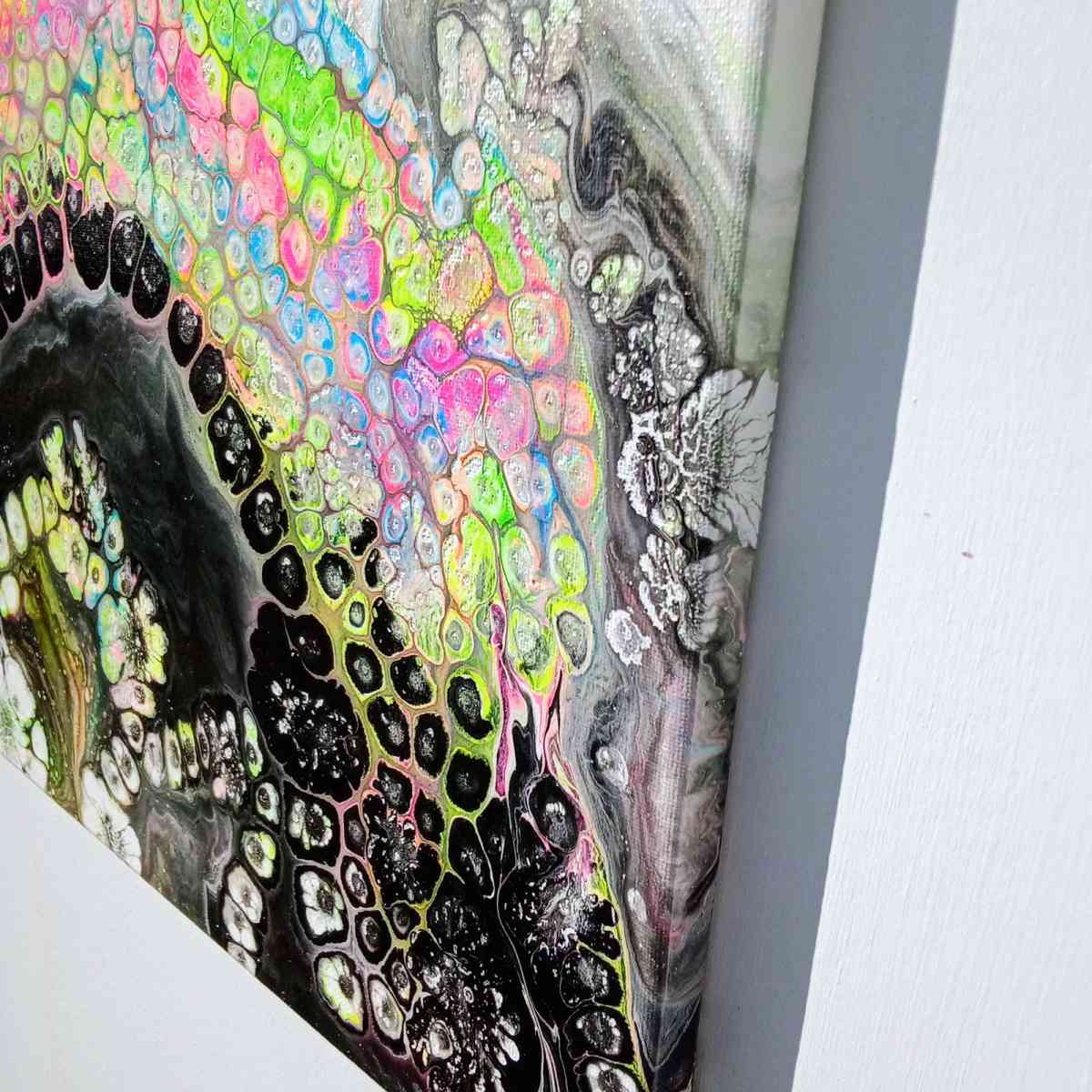 16 x 12 x 1 Acrylic Pour Painting