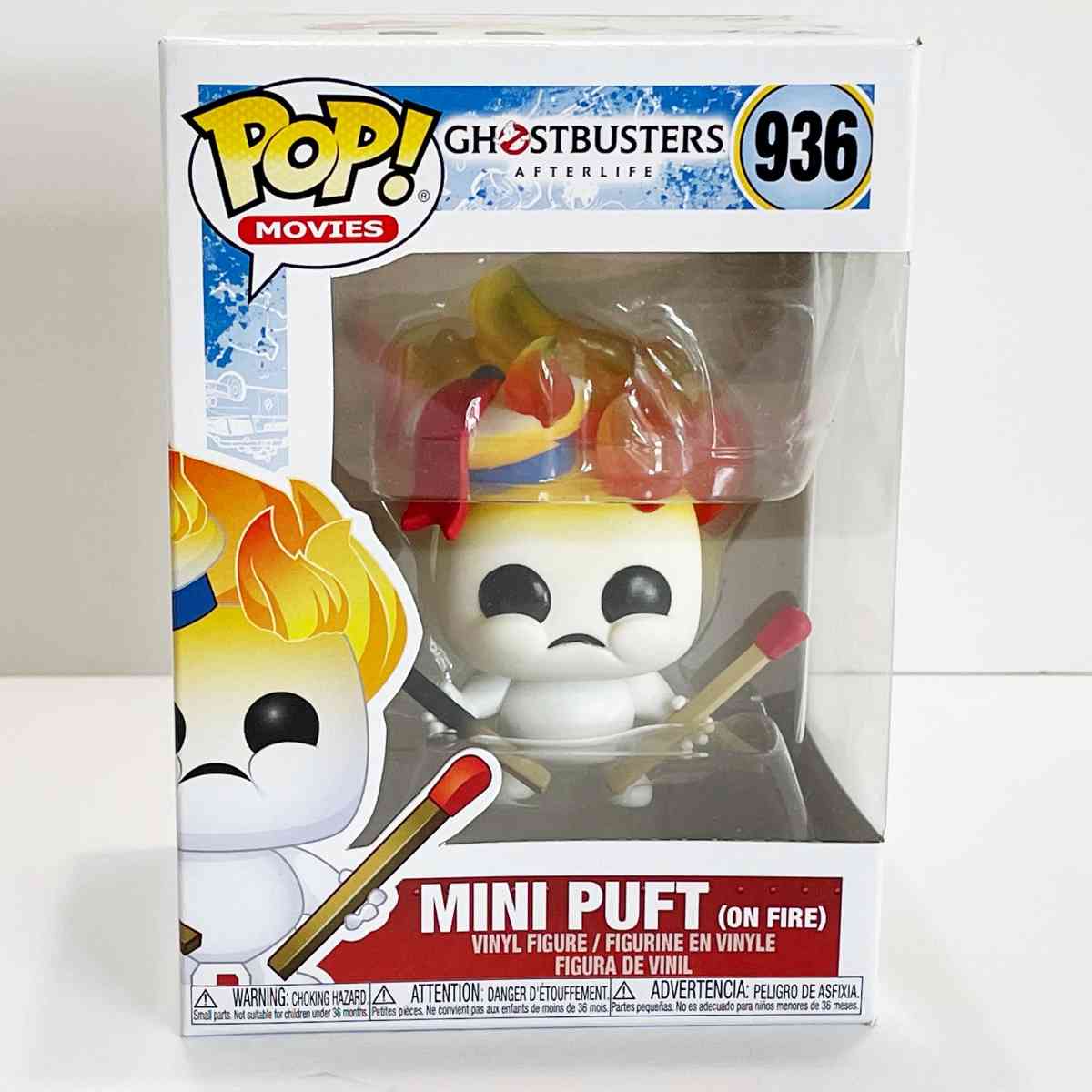 936 Mini Puft on Fire Funko Pop Ghostbusters MIB