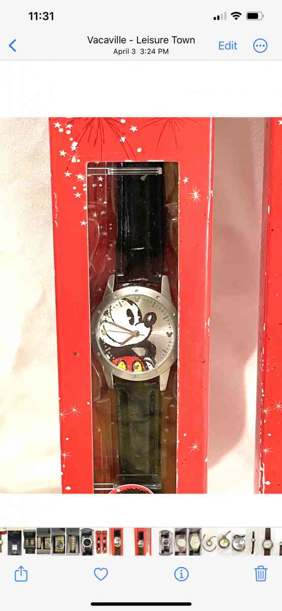 New His and Hers Mickey Mouse watches
