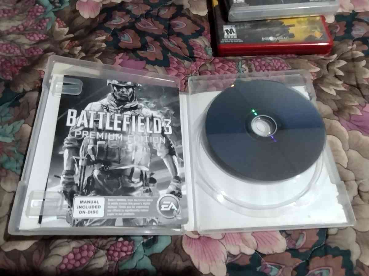 PlayStation 3 games three of them