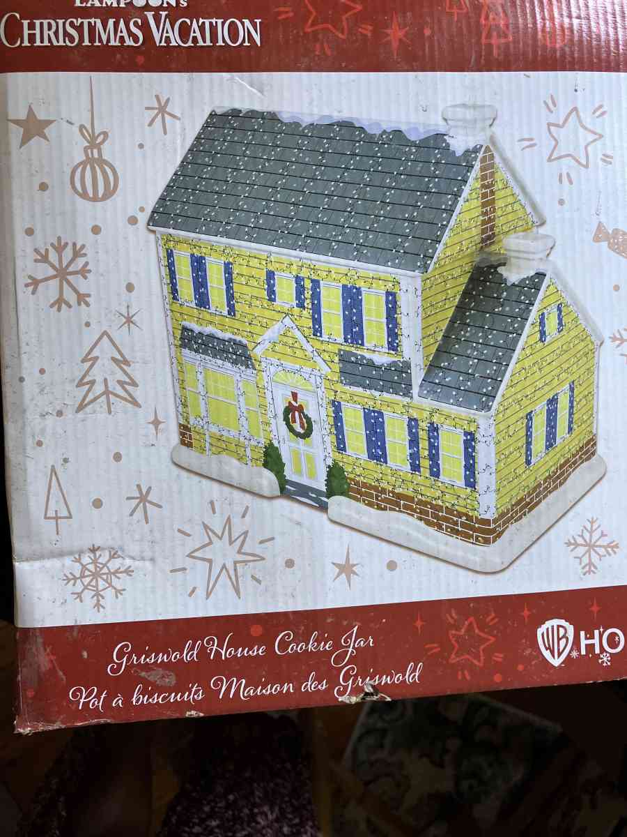 Griswalds Christmas House Cookie Jar