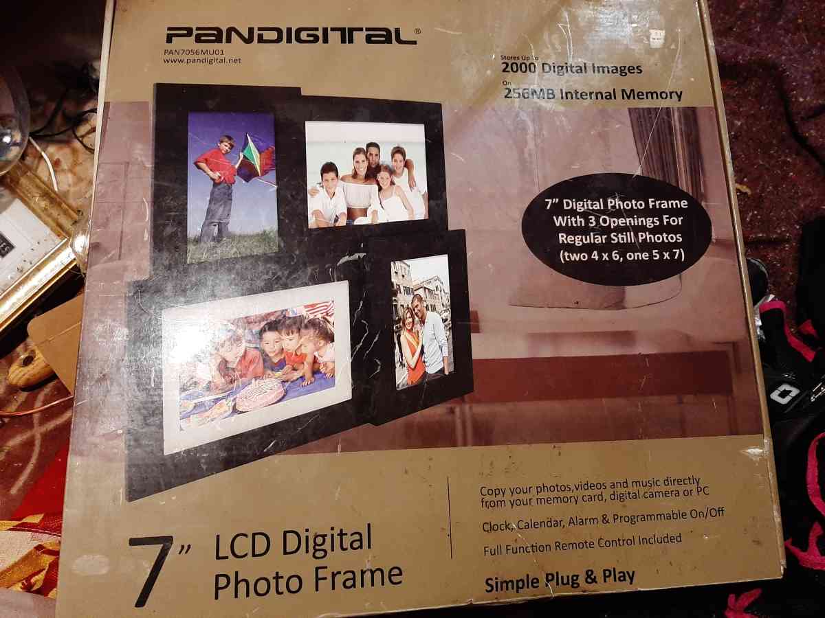 digital photo and video frame