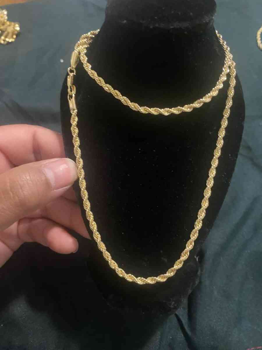 18k gold plated