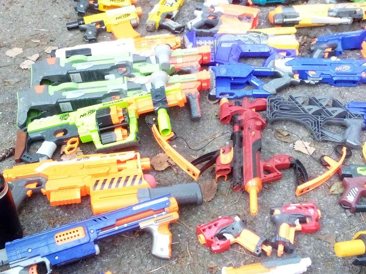 nerf gun lot