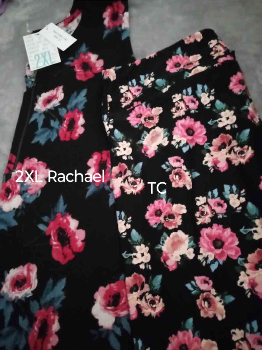 NWT LuLaRoe 2XL Racheal and TC Fits size 22 to 24