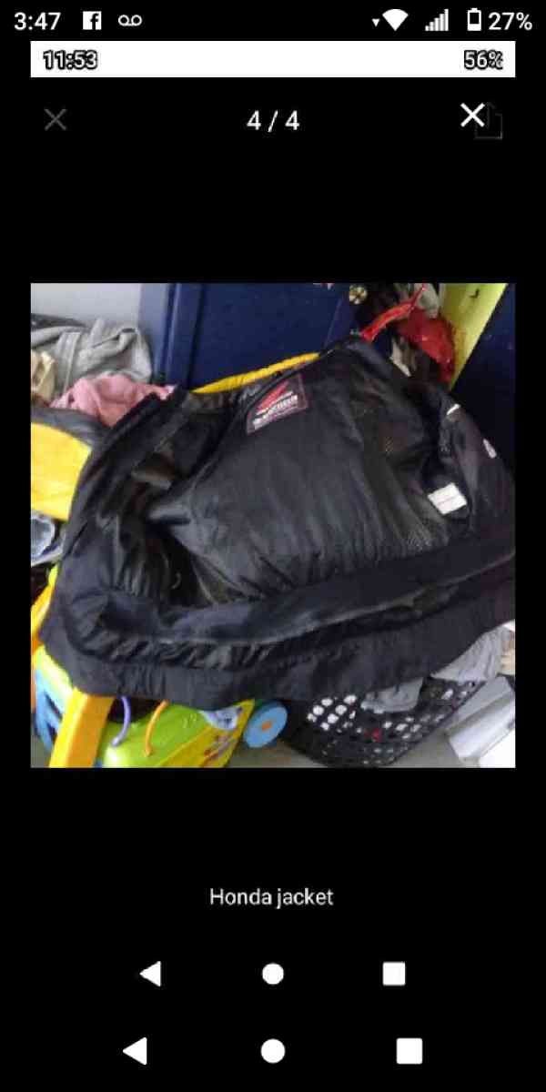 motorcycle jacket its brand new never been were before