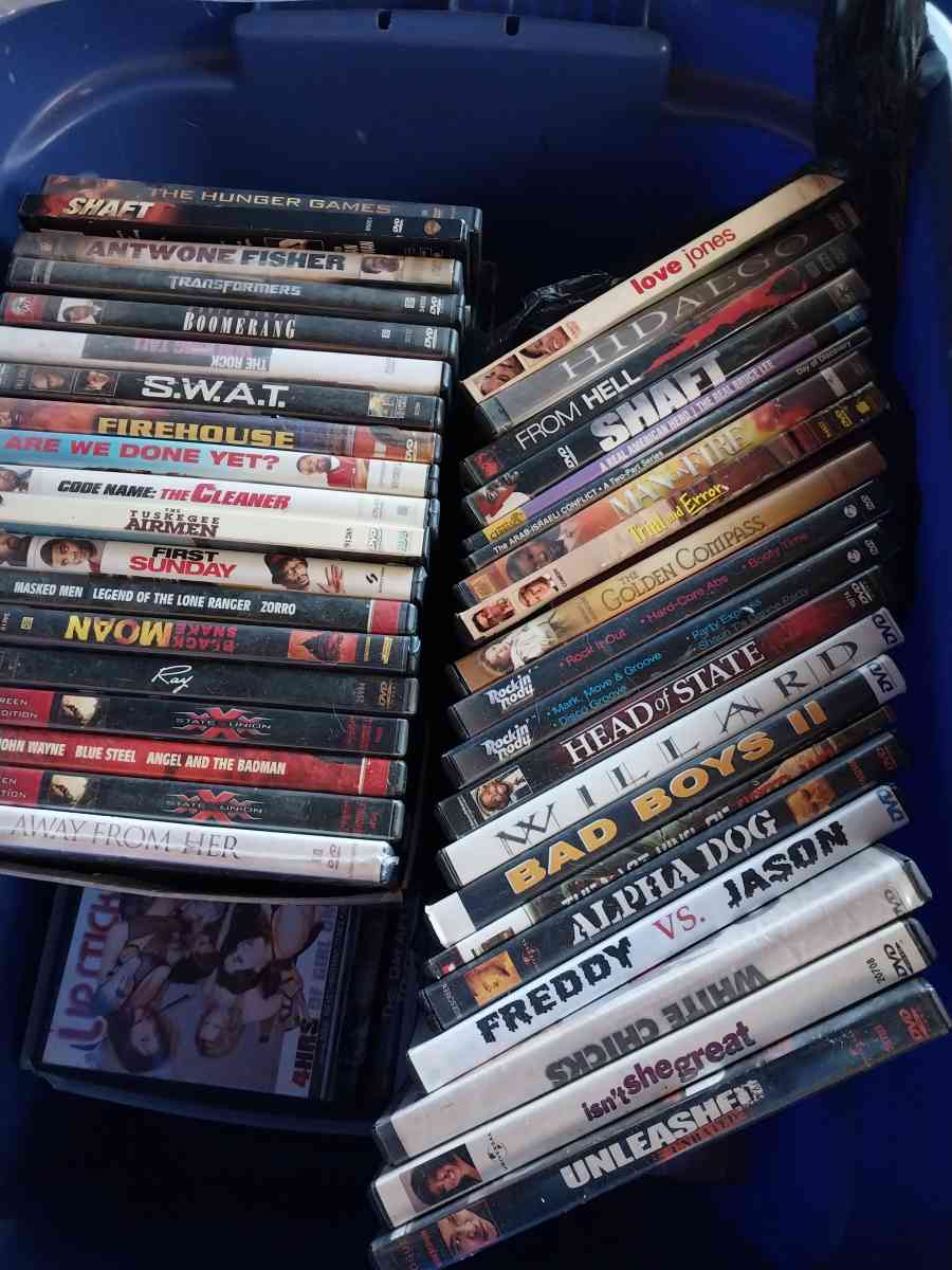 DVDs of types