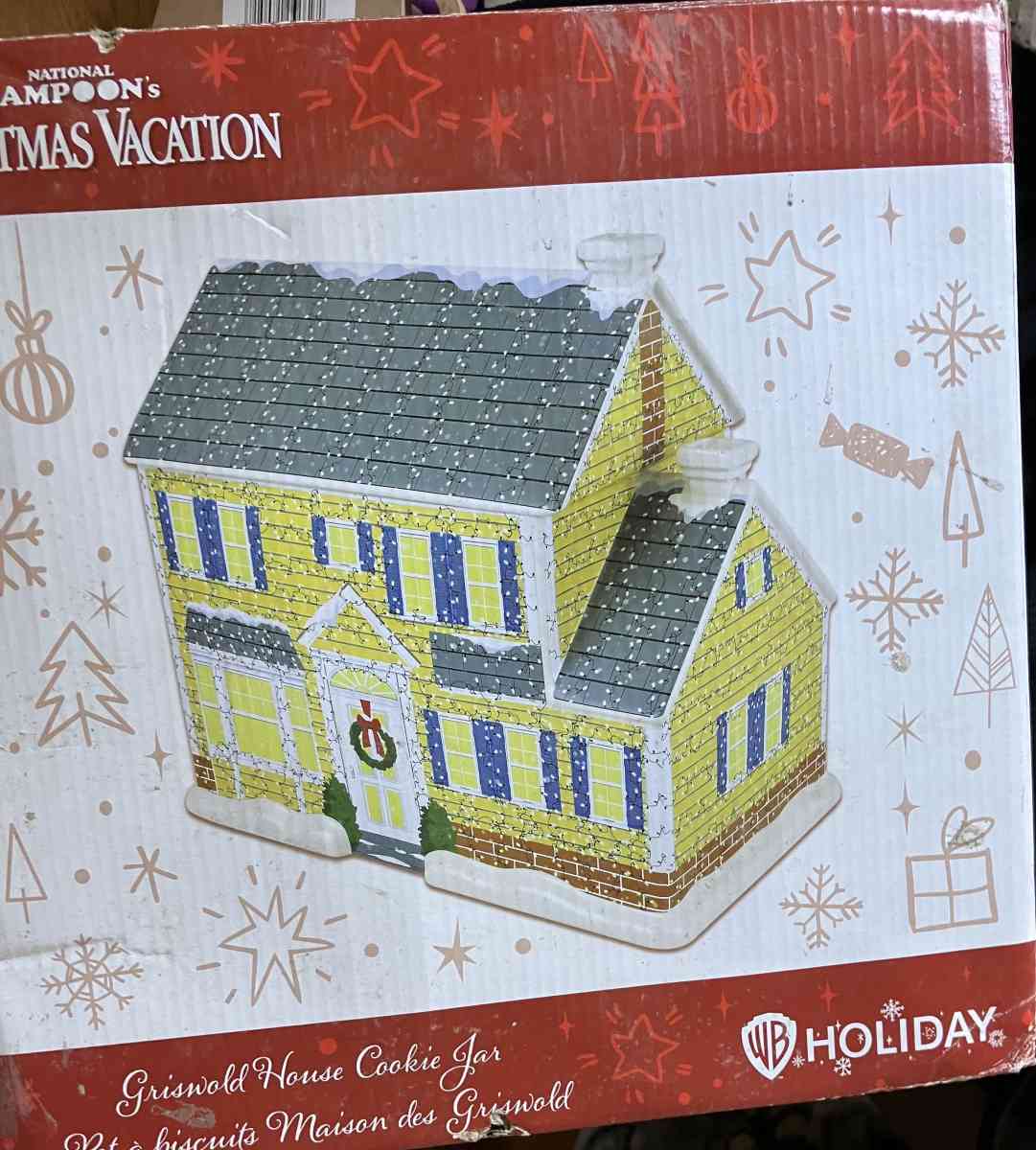 Griswalds Christmas House Cookie Jar