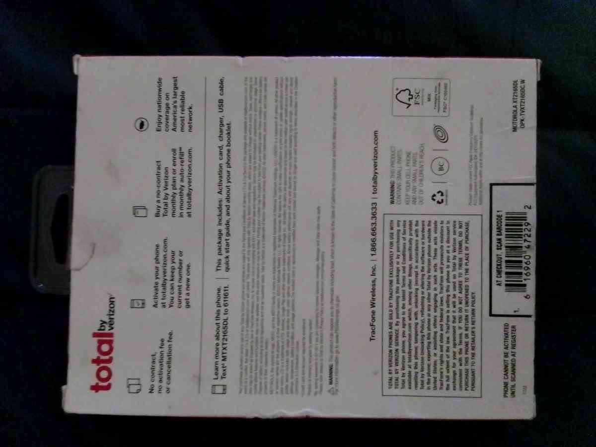 Moto G Total Wireless Phone