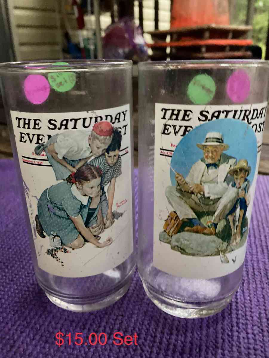 2 of a kind Antique Glasses