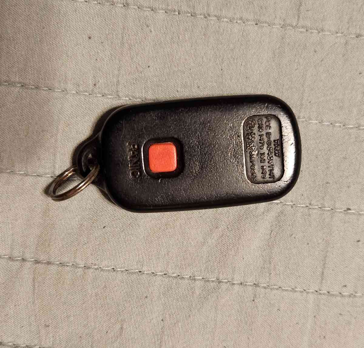 Toyota keyless remote entry FCC ID GQ43VT14T 1470102849