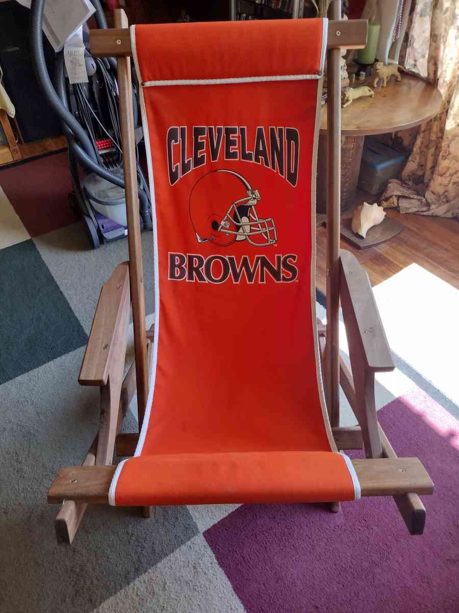 Cleveland browns chair