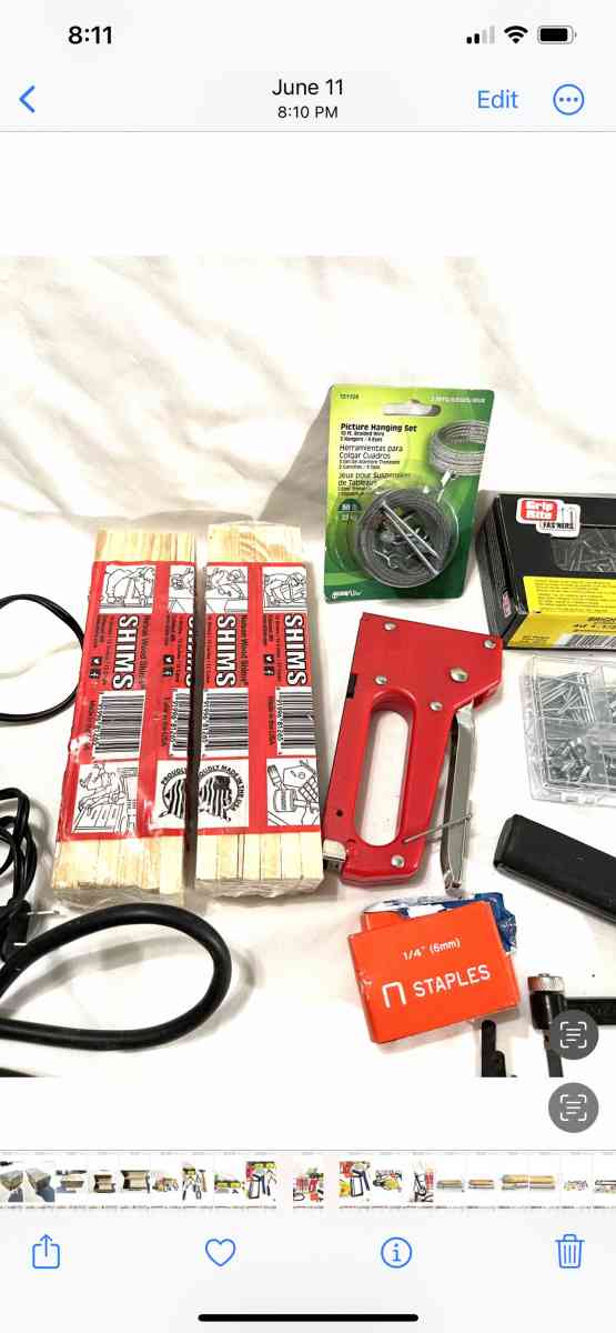 new and used hand tools and hardware