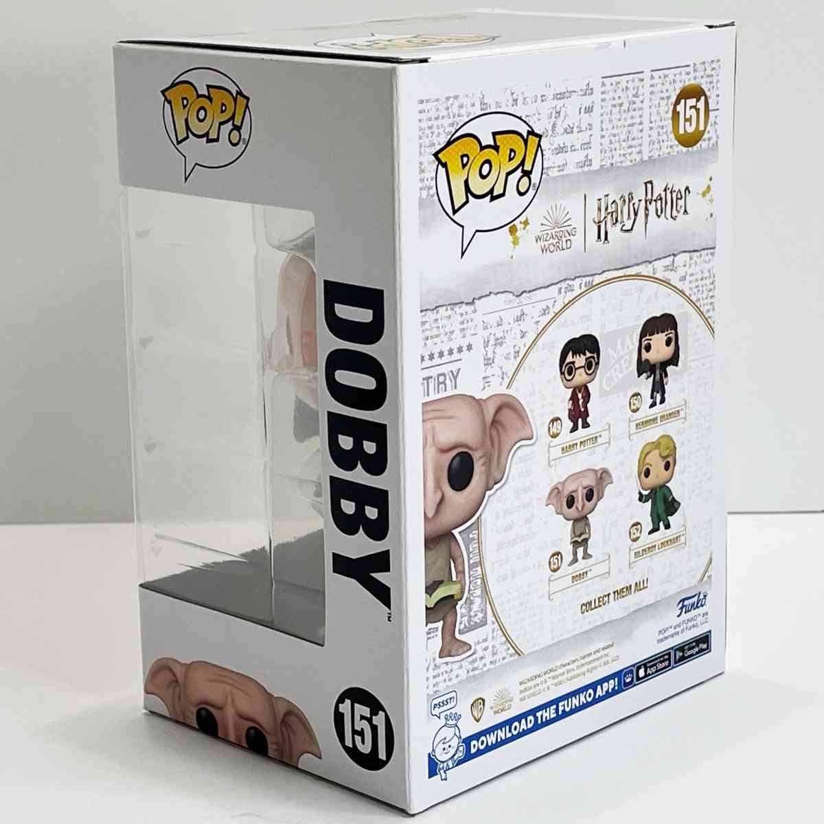 151 Dobby Harry Potter Funko Pop Chamber of Secrets NIB