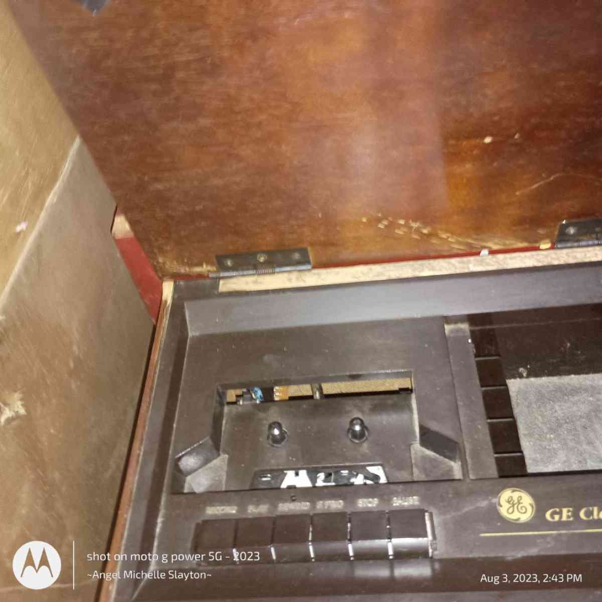 old radio from 70s works too