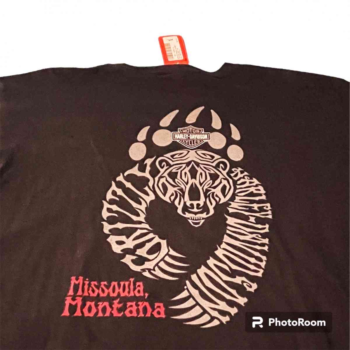 2014 Grizzly Harley Davidson Missoula MT Dealer Tee XL NWT