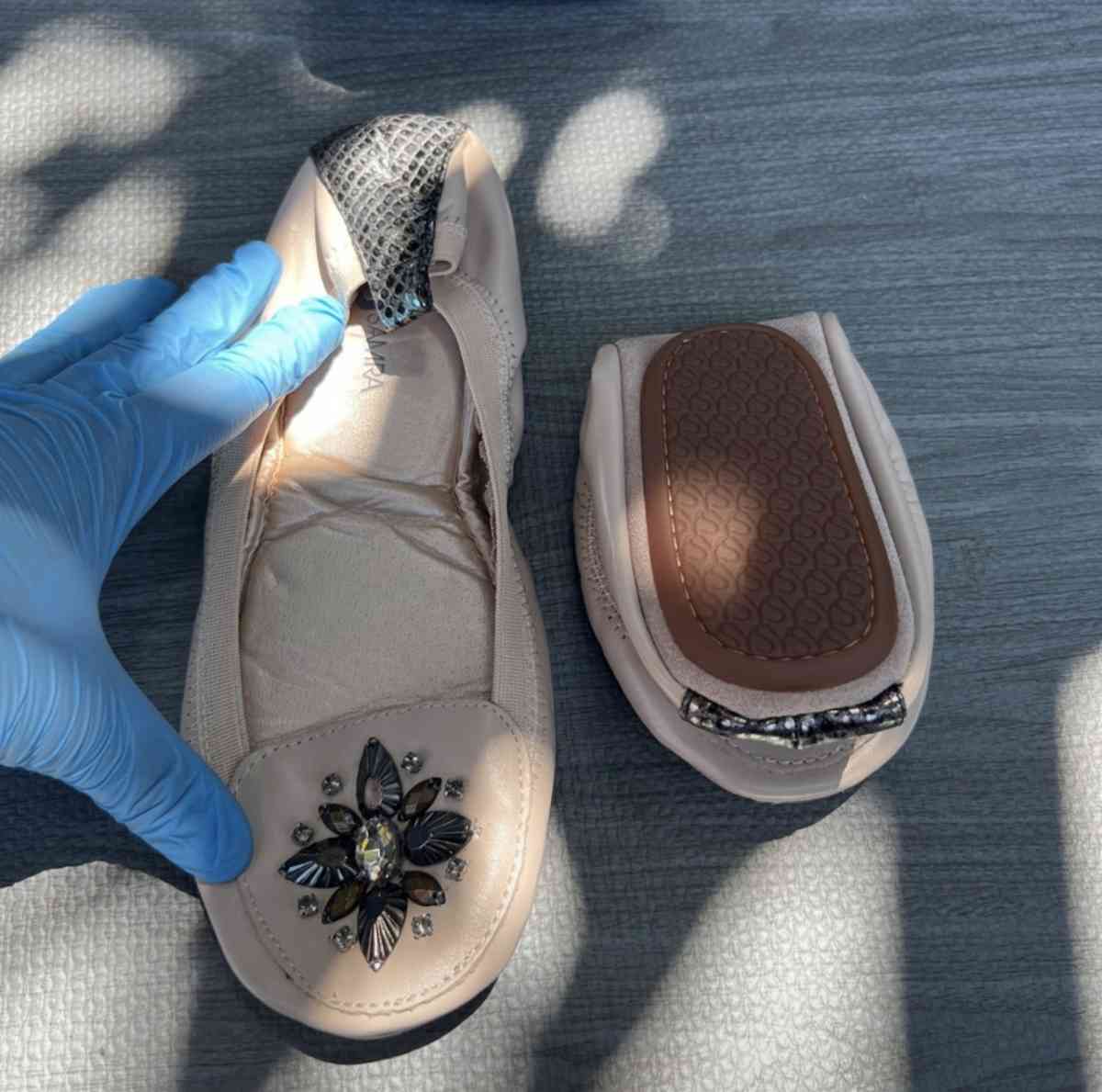 foldable ballet flats