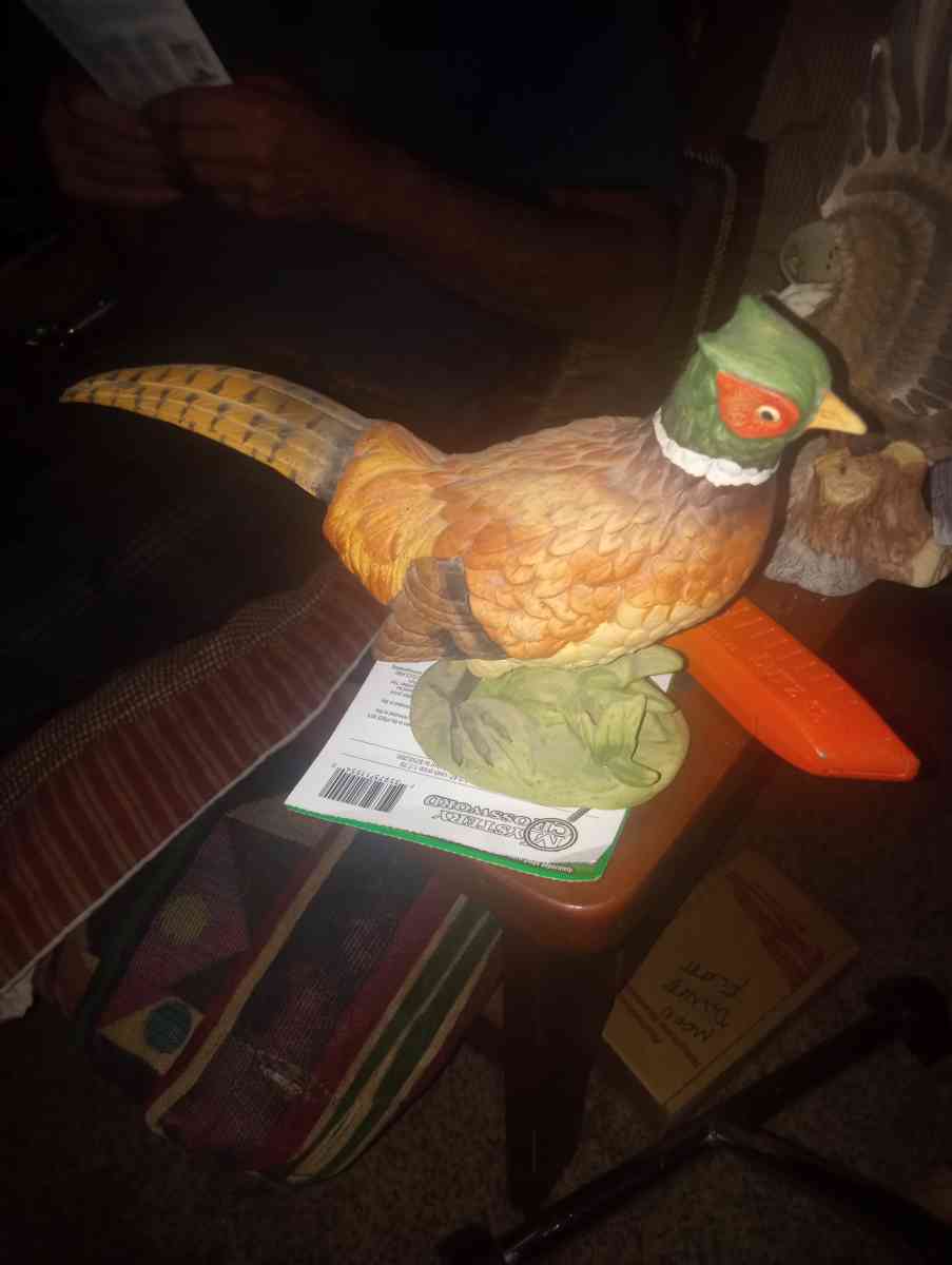 pheasant statue 1 of a kind